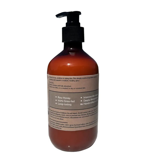 Orange and Vanilla Tallow & Honey Lotion