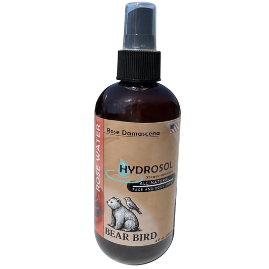 Rose Hydrosol Rose water organic 8 oz