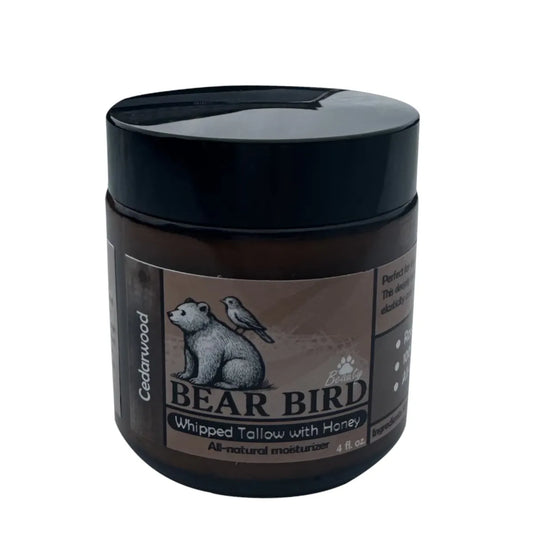 Cedarwood Hunting Tallow and Honey Cream Man Hands
