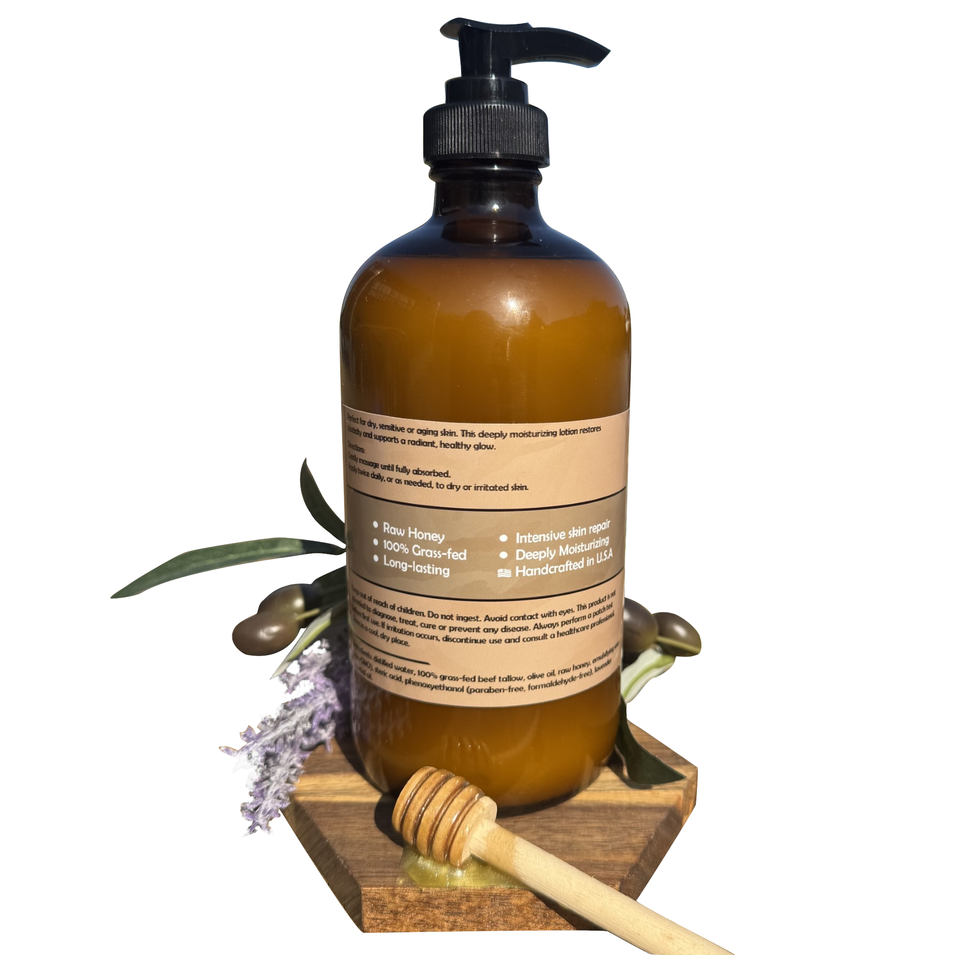 Lavender Tallow & Honey Lotion