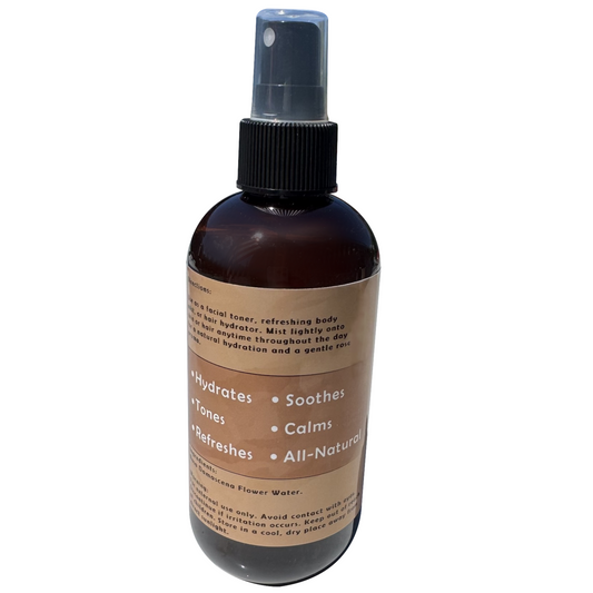 Rose Hydrosol Rose water organic 8 oz